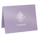 Ornate Initial Folded Shimmer Note Cards Image 3 of 9